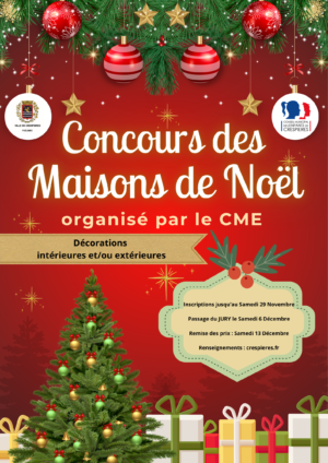 Concours des maisons de Noël 2024