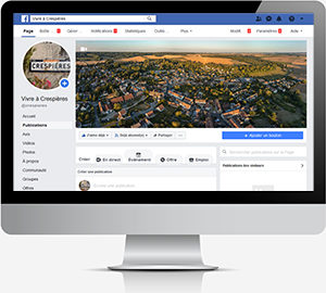 Page facebook de la mairie