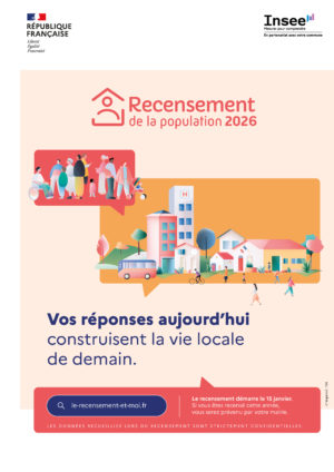Recensement de la population en 2026