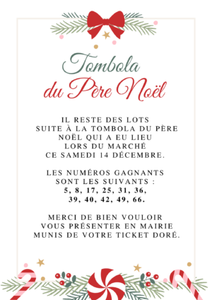 Tombola de Noël